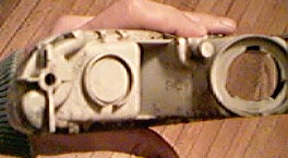 View of stock lens assembly
